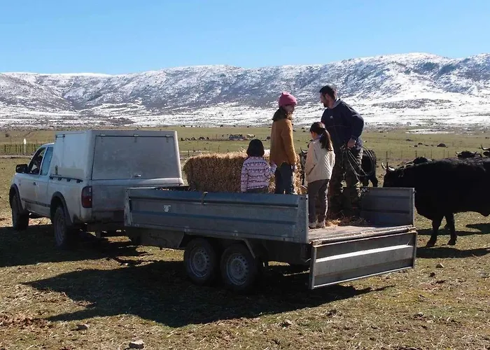 Casa Rural El Mirador De La Cigueena - En La Sierra A 10 Min De Segovia Çiftlik konaklama Cabanillas del Monte